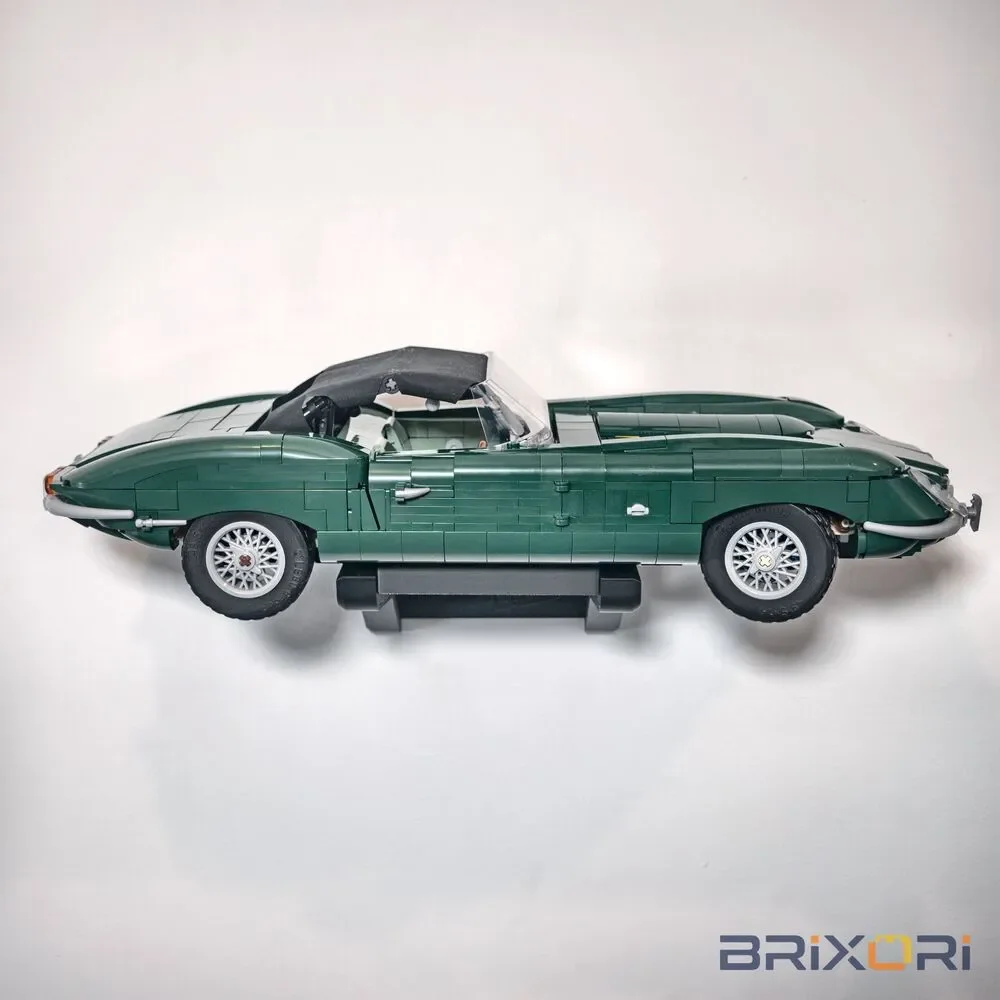 Wall Mount Display Bracket for LEGO Icons Jaguar E-Type - 11381